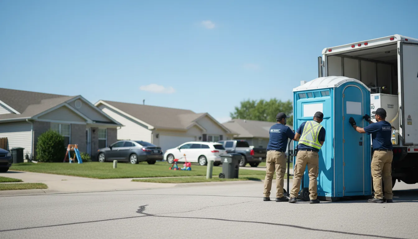 Standard Porta Potty Rentals in Bement, IL near me